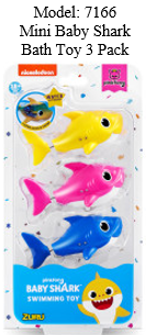 Zuru Recalls 7.5 Million Baby Shark and Mini Baby Shark Bath Toys